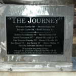 Journey Plaque with Dedication